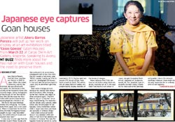 Japanese eye captures Goan houses