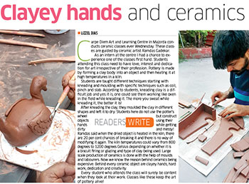 Clayey Hands And Ceramics