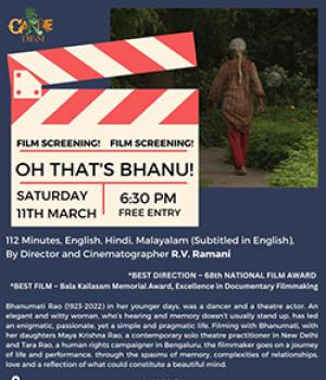 Oh Thats Bhanu film screening Ramani