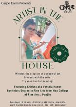 Artist in the house - Krishna