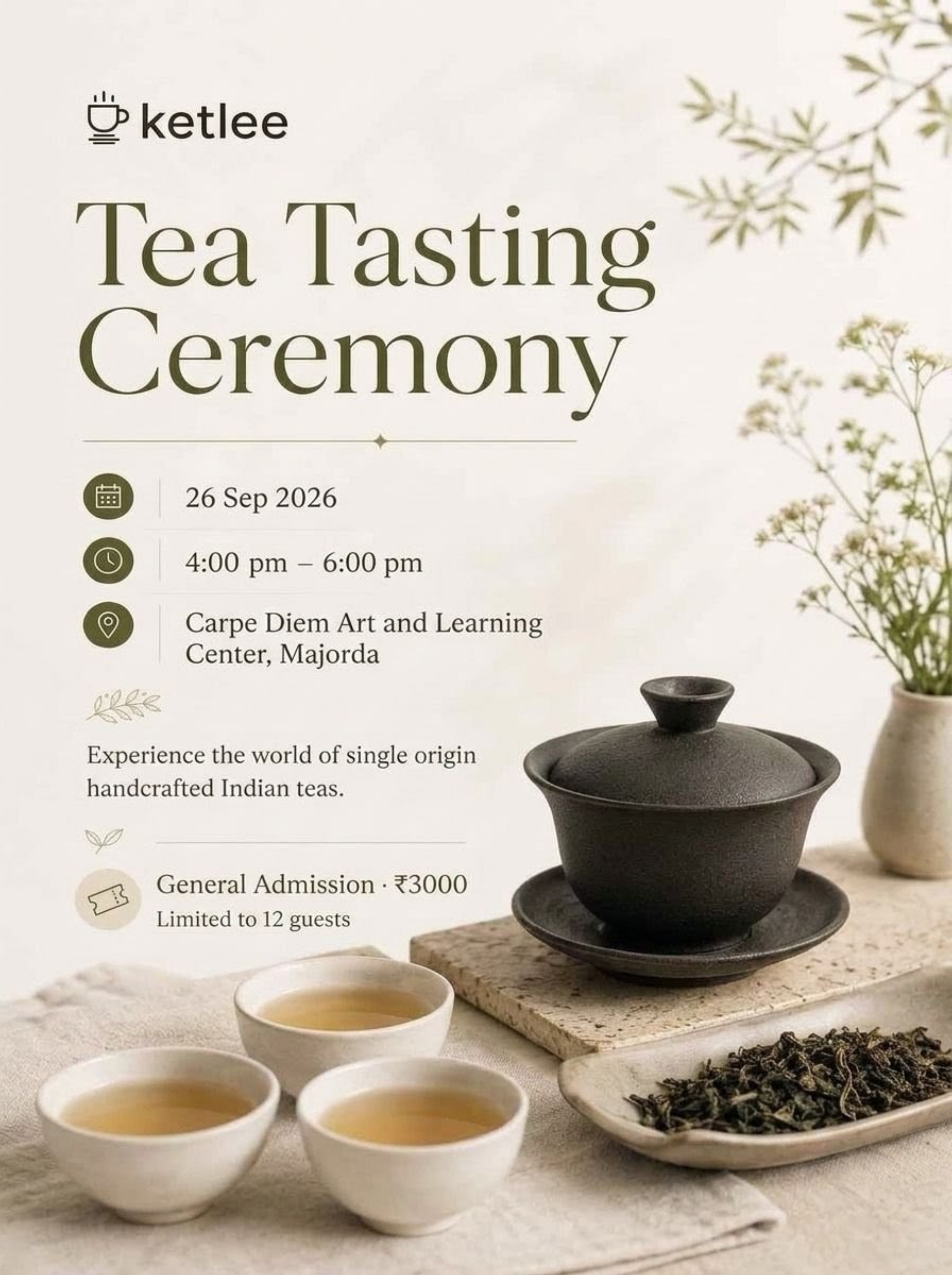 Tea Tasting Ceremony