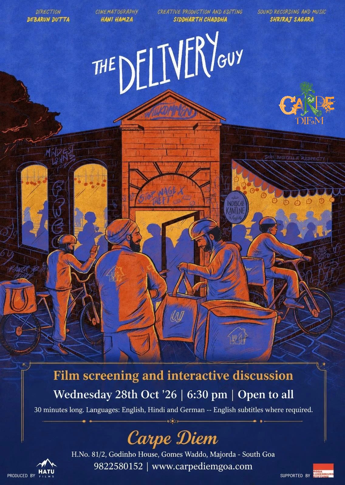 The Delivery Guy - Film Screening