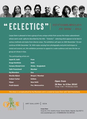 Eclectics Group Exhibition