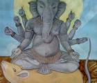 Meditating Ganesha