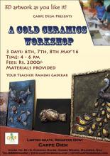 A Cold Ceramics workshop