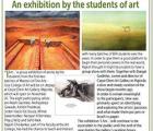 An exhibition by the students of art